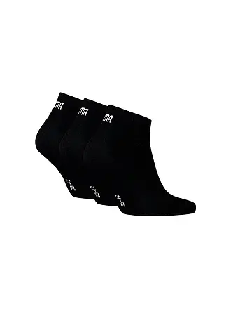 PUMA | Chaussettes sneaker lot de 3 marine / gris | schwarz